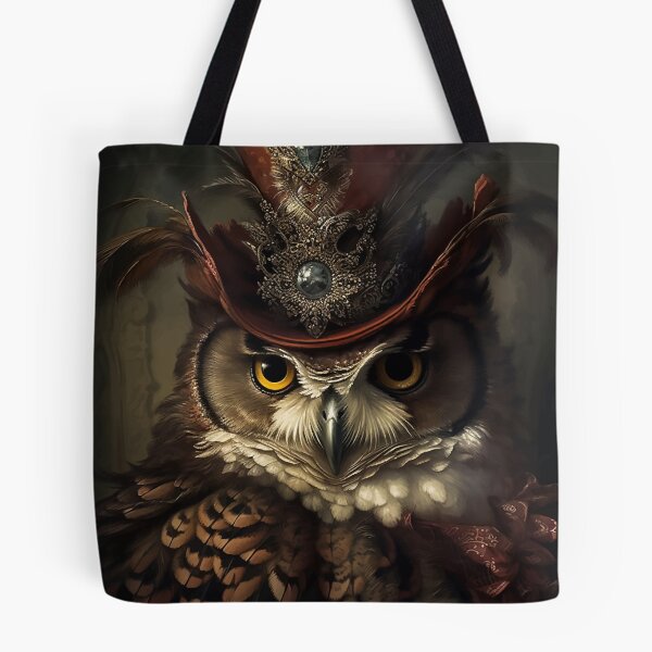 Item preview, Victorian Owl Gentleman designed and sold by CatCoconut-Art.