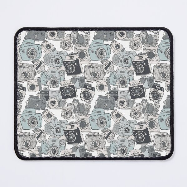 Item preview, Hand drawn abstract camera pattern for your phone case/skins, totes, dresses, and more designed and sold by Coded Canvas.