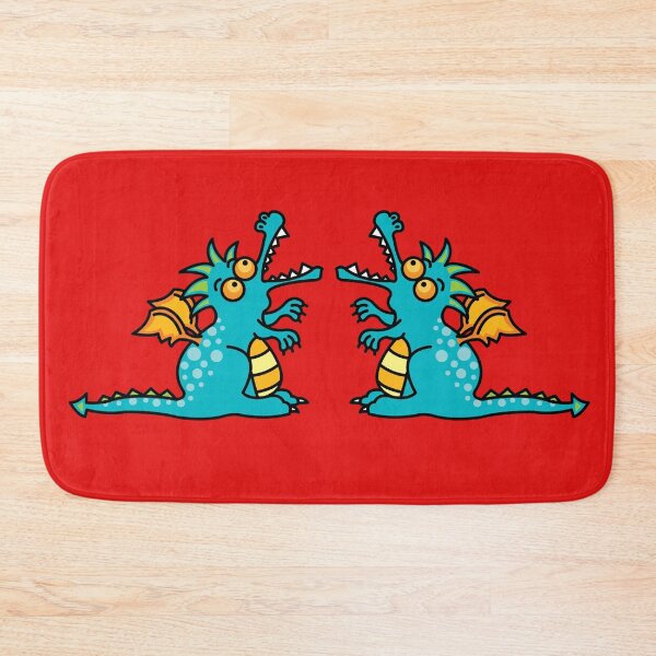 Item preview, Teal Cartoon Magic Dragon © fatfatin designed and sold by fatfatin.