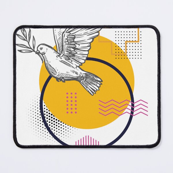 Item preview, Freedom Bird Flying and Geometric Shape designed and sold by DifferArt.