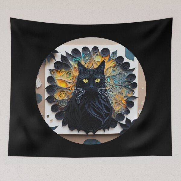 Item preview, Cat Noir #920 | Black Cat designed and sold by Black-Cats.