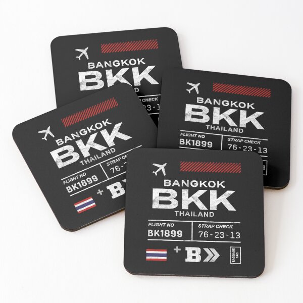 Item preview, Bangkok airport tag designed and sold by PaulSDesign.