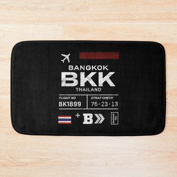 Item preview, Bangkok airport tag designed and sold by PaulSDesign.