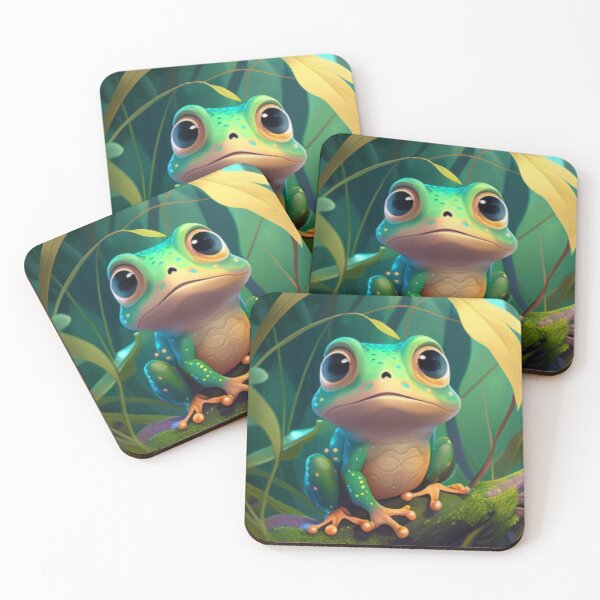Item preview, Cute cartoon frog designed and sold by M-Lin.