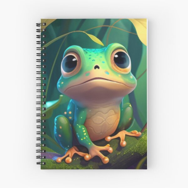 Item preview, Cute cartoon frog designed and sold by M-Lin.
