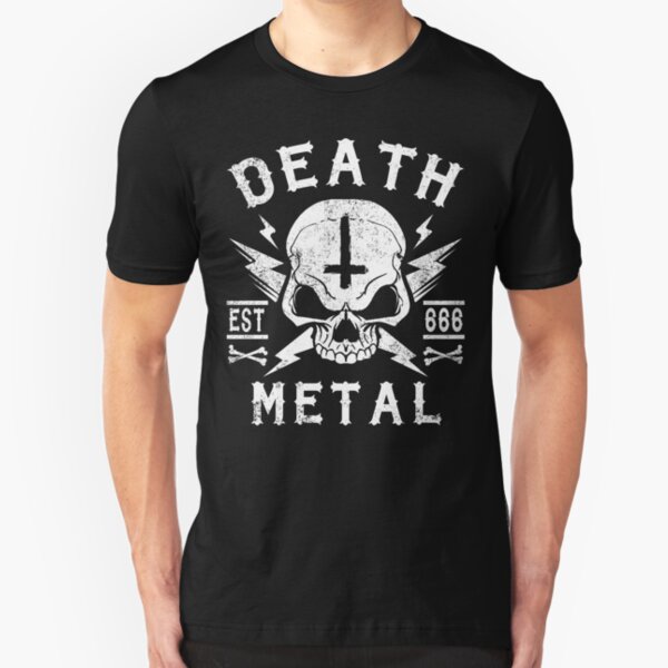 DEATH METAL Slim Fit T-Shirt
