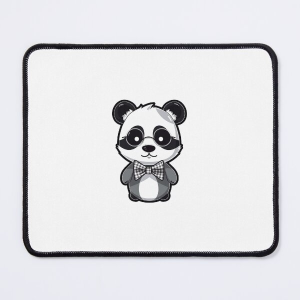 Item preview, Panda With Glasses and a Bowtie designed and sold by frogg136.