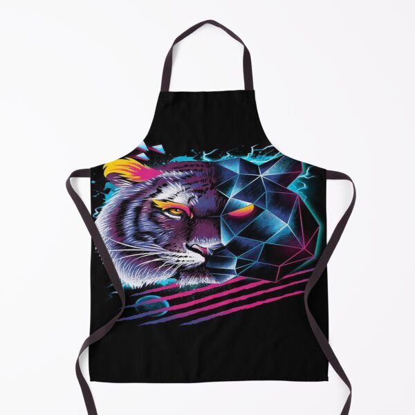 Item preview, tiger in neon designed and sold by Teixeira224.