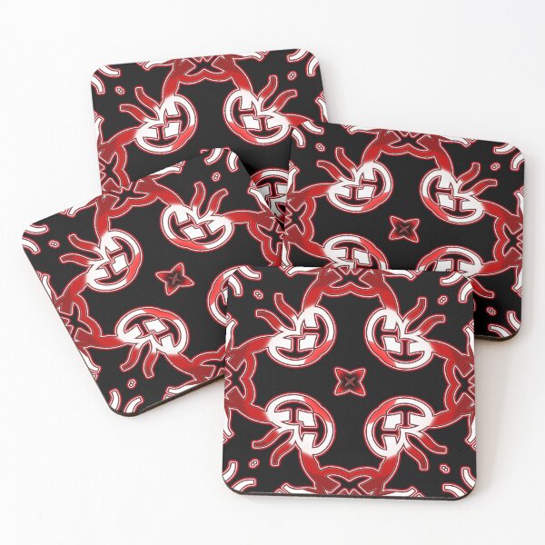 Item preview,  *Funny Unique Geometric Abstract Red White Rabbit Pattern* designed and sold by Ralek.