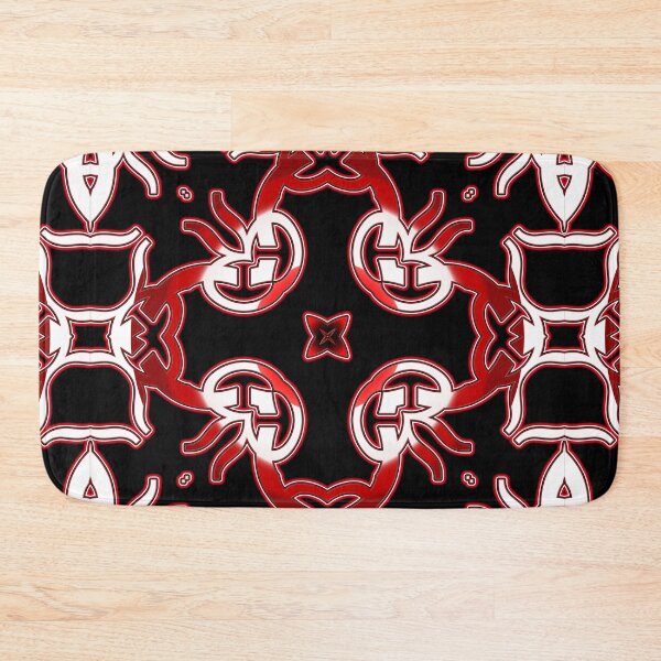 Item preview,  *Funny Unique Geometric Abstract Red White Rabbit Pattern* designed and sold by Ralek.