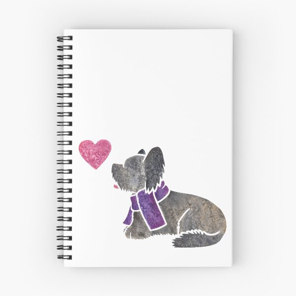 Item preview, Acuarela Skye Terrier designed and sold by animalartbyjess.