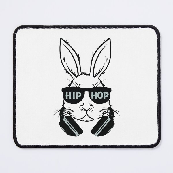 Item preview, Hip Hop Bunny Easter Rabbit Sunglasses Head Phones designed and sold by clothesy7.