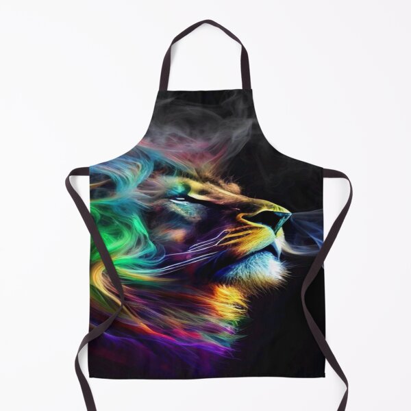 Item preview, lion in neon designed and sold by Teixeira224.