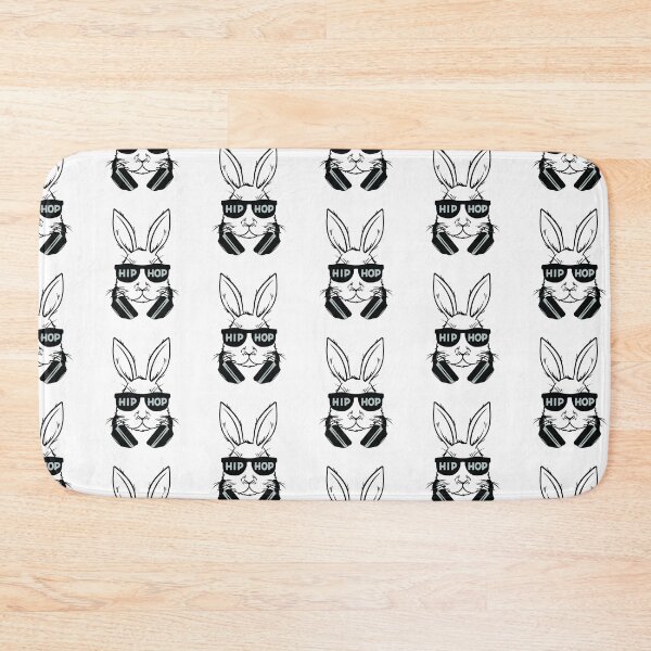 Item preview, Hip Hop Bunny Easter Rabbit Sunglasses Head Phones designed and sold by clothesy7.