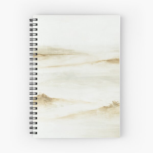 Item preview, Whisper - Neutral Modern Abstract Landscape, Earth Tones Hills Trees designed and sold by nlsdesignllc.