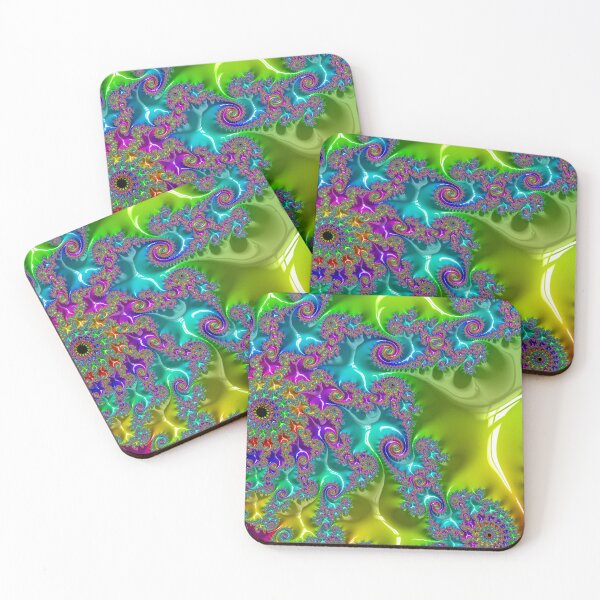 Item preview, Colorful fractal abstract designed and sold by Photopat.