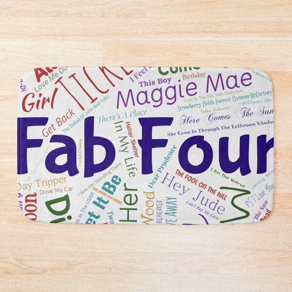Item preview, Fab Four Music designed and sold by Montage-Madness.