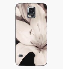 White Stargazer Lily Case/Skin for Samsung Galaxy