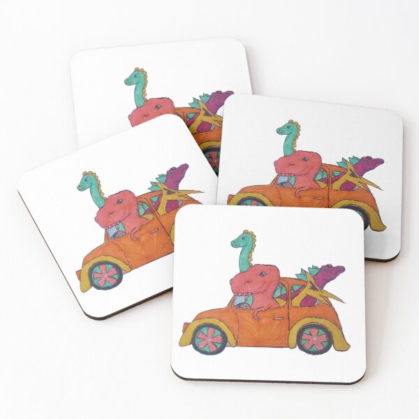 Item preview, Dino Car designed and sold by DaughertyDraws.