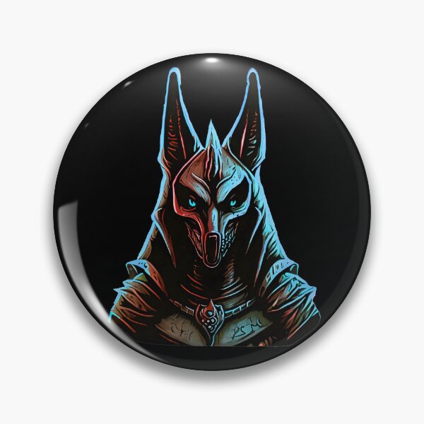 Item preview, Anubi, the Egyptian god of death blue designed and sold by AmonRa16.