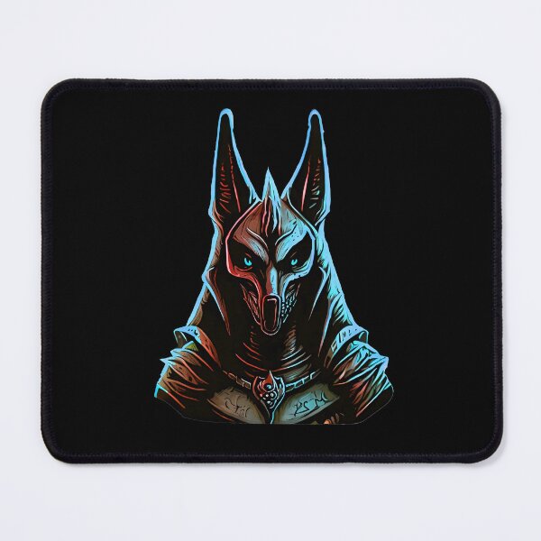 Item preview, Anubi, the Egyptian god of death blue designed and sold by AmonRa16.