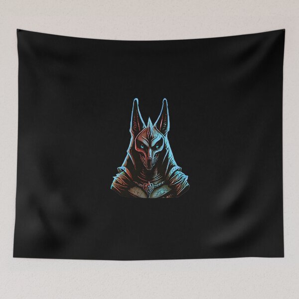 Item preview, Anubi, the Egyptian god of death blue designed and sold by AmonRa16.