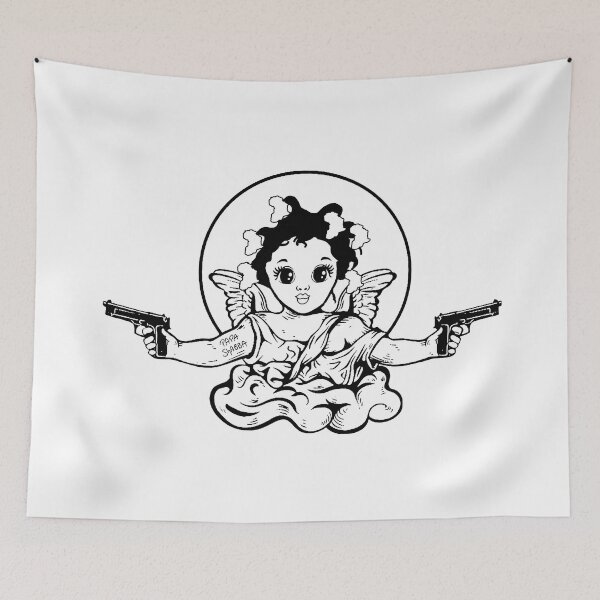 Item preview, African Baby Angel;  designed and sold by StickerApe.