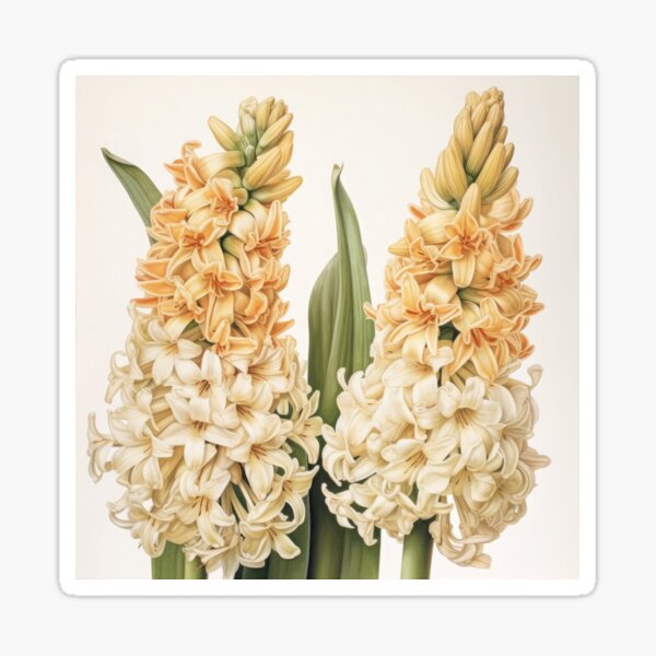 Aperçu de l'œuvre Cream Hyacinth  créée et vendue par Vanover Designs.