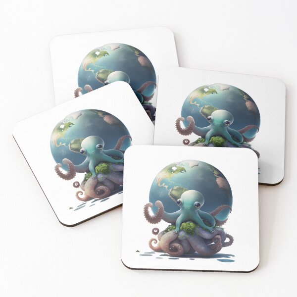 Item preview, The octopus that embraces the world designed and sold by SAMIESS.