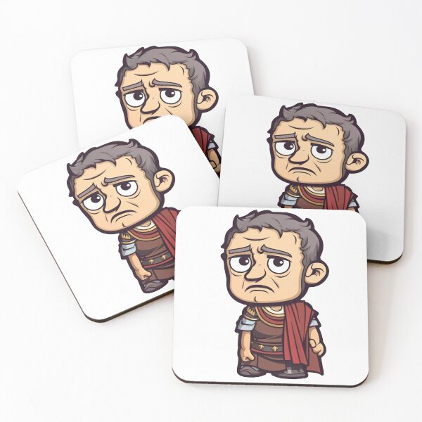 Item preview, Julius Caesar funny cartoon designed and sold by Accademia.