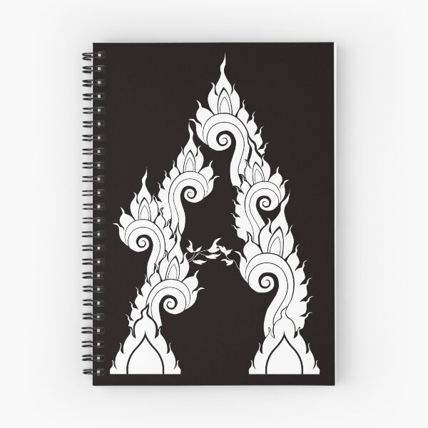 Item preview, Letter A Thai pattern. designed and sold by KanyaluckArtist.