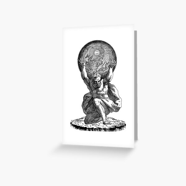 Item preview, Atlas Titan Holding the Sky designed and sold by NTGUILTY.