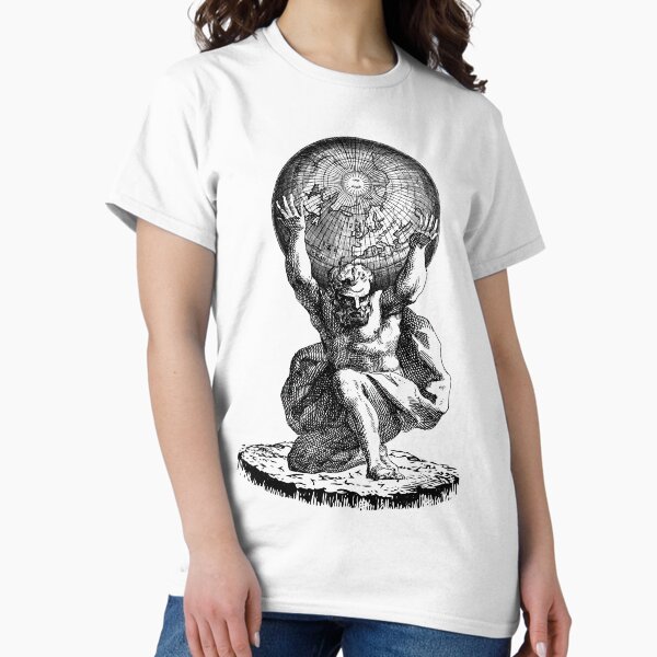 Atlas Titan Holding the Sky Classic T-Shirt