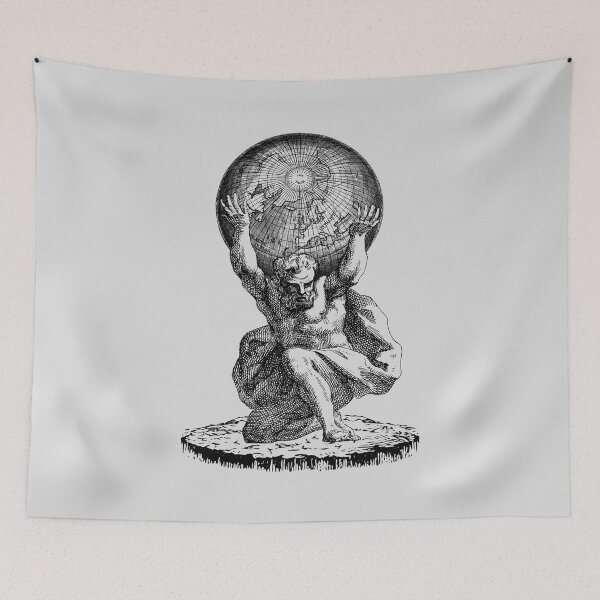 Item preview, Atlas Titan Holding the Sky designed and sold by NTGUILTY.