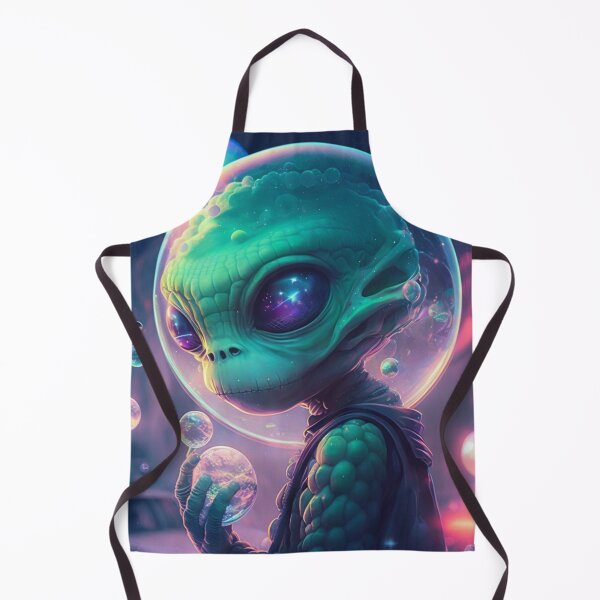 Item preview, Alien with a bubble helmet designed and sold by Neonmountain.