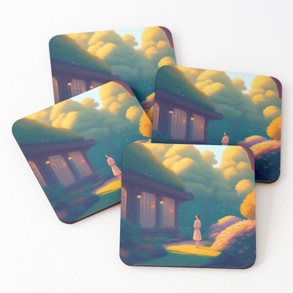 Item preview, Sun-Kissed Village designed and sold by zombiezoanthid.