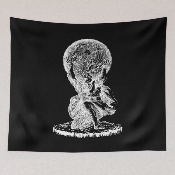 Item preview, Atlas Titan Holding the World designed and sold by NTGUILTY.