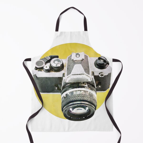 Item preview, Vintage camera in watercolor designed and sold by thelazypigeon.
