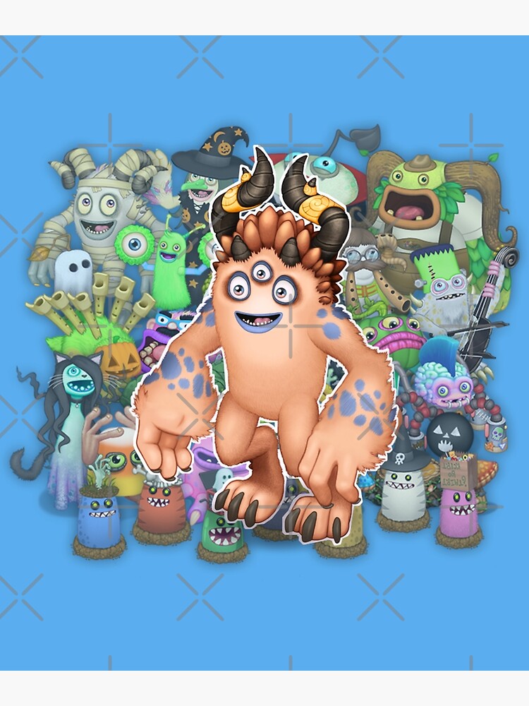 My singing monsters wubbox  Sticker for Sale by EASY Aadia in 2023