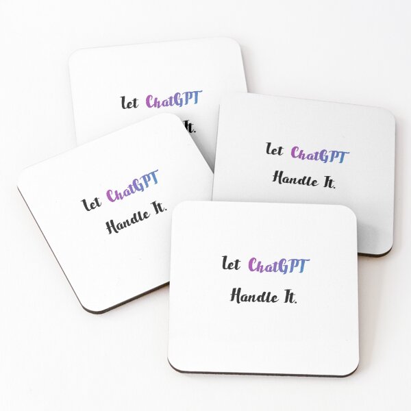 Item preview, Let ChatGPT Handle It - [White] designed and sold by Majmarketers.