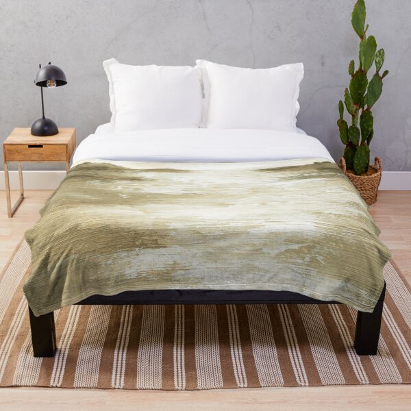 Item preview, Deepening - Earth Tones Abstract Landscape Painting, Neutral Brown Beige designed and sold by nlsdesignllc.