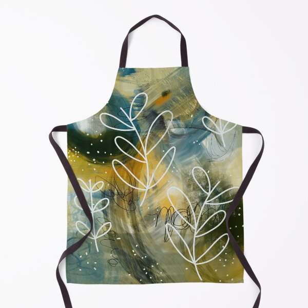 Item preview, Changing times - Abstract background with simple leaves designed and sold by Louise Rising.