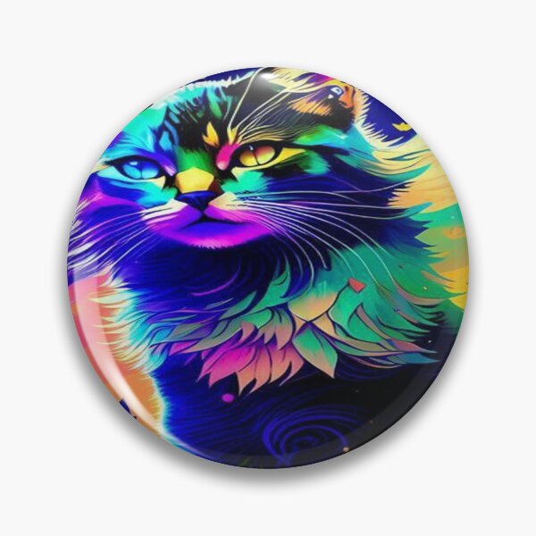 Item preview, cat in neon designed and sold by Teixeira224.