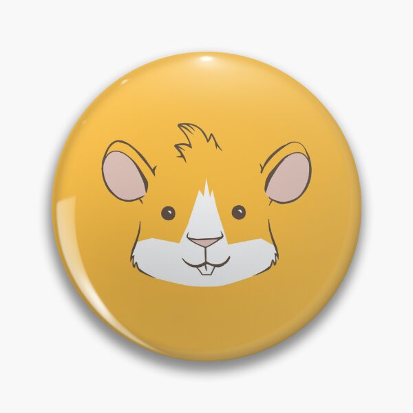 Item preview, Cute Fuzzy Guinea Pig Doodle Face designed and sold by KaylaStudio.