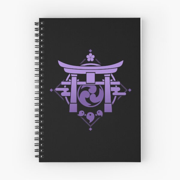 Item preview, Inazuma symbol in electro colours - Genshin Impact designed and sold by damomonkey.