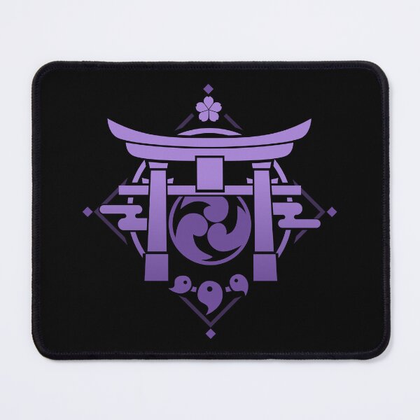 Item preview, Inazuma symbol in electro colours - Genshin Impact designed and sold by damomonkey.