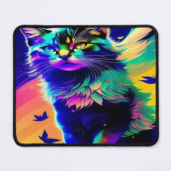 Item preview, cat in neon designed and sold by Teixeira224.