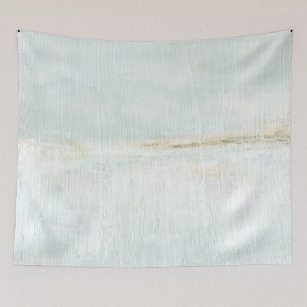 Item preview, Delightful - Modern Coastal Ocean Abstract Muted Beach Landscape Painting designed and sold by nlsdesignllc.