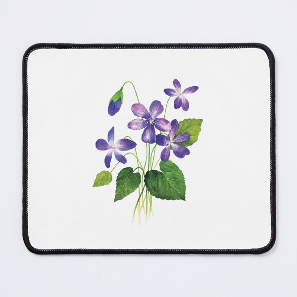 Item preview, Violet Flower Watercolor designed and sold by ug-atelier.