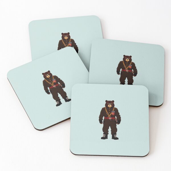Artikelvorschau, Hipster Bear V3 entworfen und verkauft von HipsterAnimals.